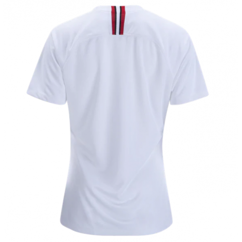 PSG Air Jordan Women White 2018/19 Soccer Jersey Shirt - Click Image to Close